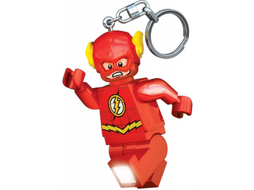 LEGO svítící klíčenka - Super Heroes Flash / LGL-KE65