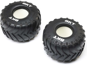 Losi pneu BKT 2.6" Monster Truck, vložka měkká (2): LMT 2.0 Losi pneu BKT 2.6" Monster Truck, vložka měkká (2): LMT 2.0 / LOS-2149