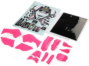 Losi Pink Plastics w/Wraps: PM-MX/SM Losi Pink Plastics w/Wraps: PM-MX/SM / LOS-2302