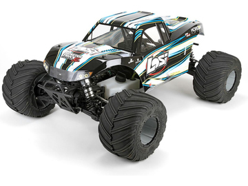 Losi Monster Truck XL 4WD 1:5 AVC RTR černý Losi Monster Truck XL 4WD 1:5 AVC RTR černý / LOS05009T1