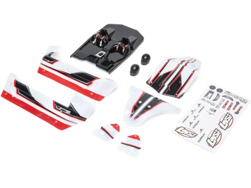 Losi karosérie bílá/červená: Mini 8DB / LOS210011