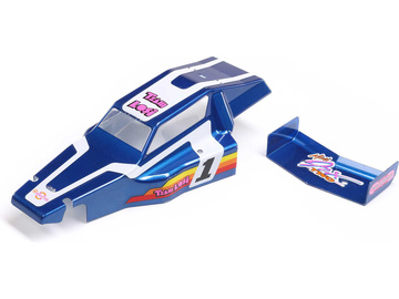 Losi Body & Wing, Blue: Mini JRX2 / LOS210028