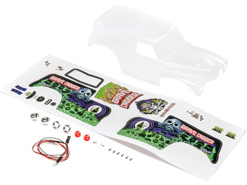 Losi karosérie Grave Digger nenabarvená: Mini LMT Losi karosérie Grave Digger nenabarvená: Mini LMT / LOS210045