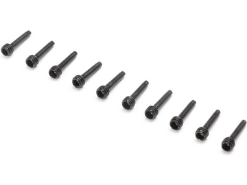 Losi 12mm Wheel hex Screwpins (10): Mini LMT / LOS212051
