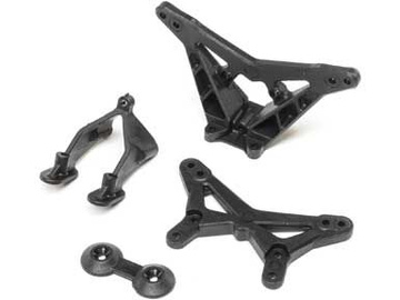 Losi FR/RR Shock Tower, Wing Stay: Mini-B / LOS214012