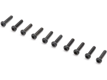 Losi Button Head Screws, M2x8mm (10) / LOS215005