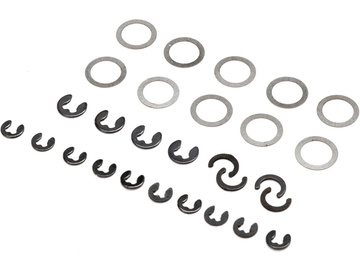 Losi E-klipy, podložky: Mini LMT Losi E-klipy, podložky: Mini LMT / LOS216009