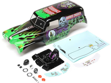 Losi Body Set, Painted, Grave Digger: LMT Losi Body Set, Painted, Grave Digger: LMT / LOS240013