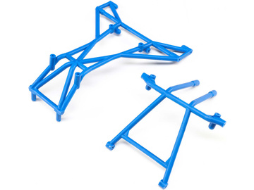 Losi Top and Upper Cage Bars, Blue: LMT / LOS241048