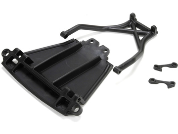 Losi Front Skid Plate, Bumper Brace & Spacers: 5ive Mini / LOS251003