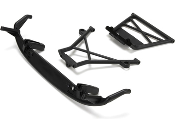Losi Front Bumper, Rear Skid Plate & Rear Bumper Brace: 5ive Mini / LOS251006