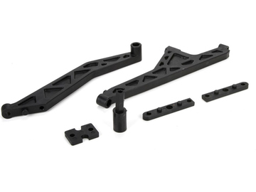 Losi FR RR Chassis Brace & CNTR Diff Spcr: MTXL / LOS251037