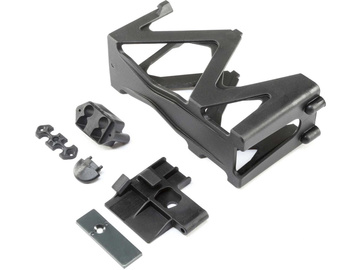 Losi lože baterií, dvířka, zámek, EC5 panel: Super Baja Rey / LOS251058