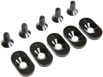 Losi vložka lože motoru černá 18T (5): 5ive-T 2.0 Losi vložka lože motoru černá 18T (5): 5ive-T 2.0 / LOS252099