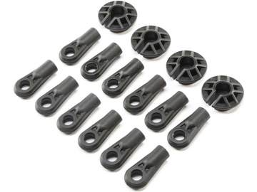 Losi Shock and Rod Ends, Spring Cups (12): Super Baja Rey Losi Shock and Rod Ends, Spring Cups (12): Super Baja Rey / LOS254034