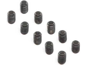 Losi Set Screws, Steel, Black Oxide, Flat Point, M4x6mm (10) Losi Set Screws, Steel, Black Oxide, Flat Point, M4x6mm (10) / LOS255021