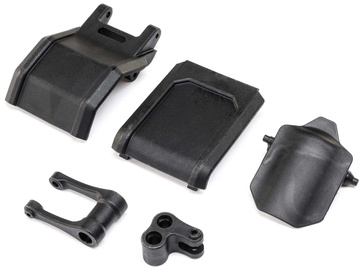 Losi Pull Rod, Knuckle & Skid Plates: PM-MX / LOS264001