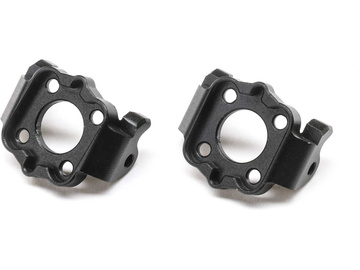 Losi Aluminum Spindle Carrier Set, 5deg, Black: Mini LMT / LOS314012