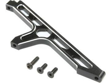 Losi Chassis Brace Front, Aluminum Black: DBXL-E 2.0 Losi Chassis Brace Front, Aluminum Black: DBXL-E 2.0 / LOS351016