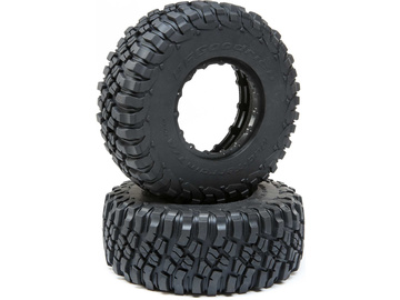Losi pneu BFGoodrich Mud Terrain KM3, Beadlock (2): SBR 2.0 Losi pneu BFGoodrich Mud Terrain KM3, Beadlock (2): SBR 2.0 / LOS43030