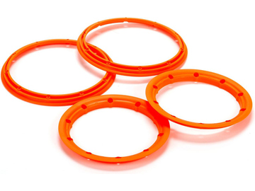 Losi sada kroužků Beadlock oranžová (2): 5ive-T / LOS45007
