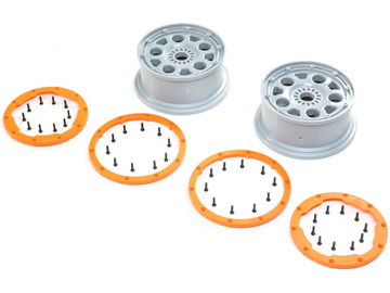 Losi disk stříbrno-oranžový (2): DBXL-E 2.0 / LOS45032
