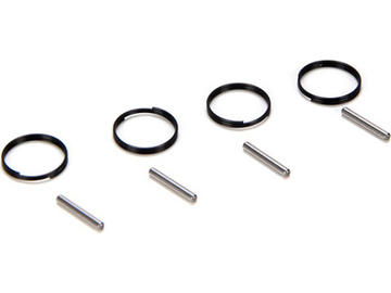 Losi 11mm čepy CV poloos s klipy (4): CCR/NCR Losi 11mm čepy CV poloos s klipy (4): CCR/NCR / LOSA3199