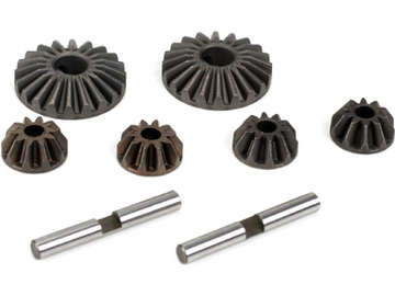 Losi ozubené kola diferenciálu s hřídelemi: 8X Losi ozubené kola diferenciálu s hřídelemi: 8X / LOSA3502