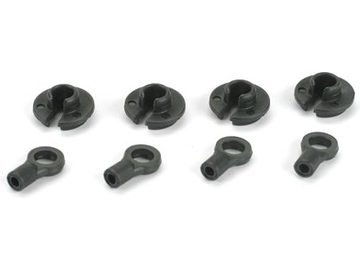Losi Shock Ends & Cups (4) Losi Shock Ends & Cups (4) / LOSA5079