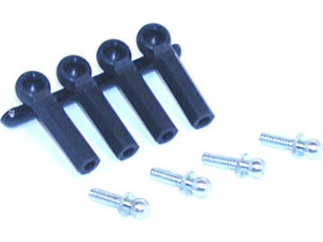 Losi kulové čepy s koncovkami (4): XXX-S,D-R Losi kulové čepy s koncovkami (4): XXX-S,D-R / LOSA6007