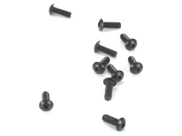 Losi Button Head Screws, 2-56x1/4" (10) / LOSA6255