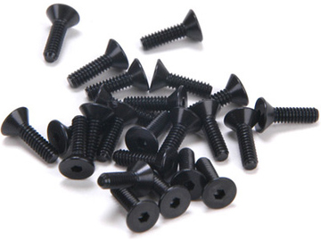 Losi Flat Head Screws, 2-56x5/16" (24) Losi Flat Head Screws, 2-56x5/16" (24) / LOSA6258