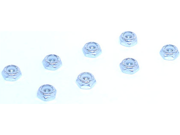 Losi matice samojistná ocel 10-32 nízká (4) Losi matice samojistná ocel 10-32 nízká (4) / LOSA6303