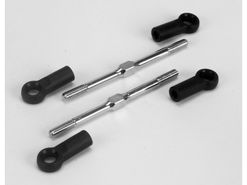 Losi Turnbuckles 4x70mm with Ends: 8B 2.0 Losi Turnbuckles 4x70mm with Ends: 8B 2.0 / LOSA6544