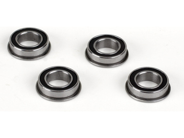 Losi 8x14x4mm Flanged Rubber Seal Ball Bearing (4) / LOSA6948