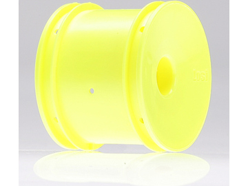 Losi FR Truck Wheel, Yellow (2): XXX-T,XXX-NT / LOSA7055