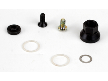 Losi Clutch Nut & Hardware, 4 Shoe: 8X / LOSA9103