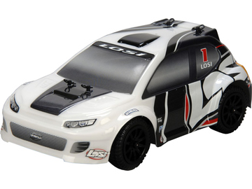 Losi Micro-Rally Car 1:24 4WD RTR šedý/bílý / LOSB0241IT1