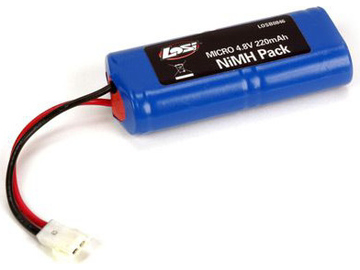 Losi NiMH baterie 4.8V 220mAh: Micro SCT/Rally / LOSB0846