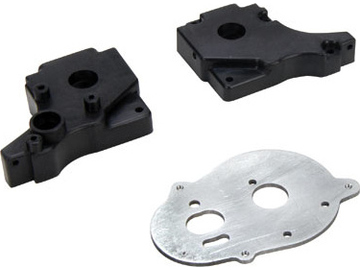 Losi Transmission Case/Motor Plate Set: MHRL,Mini-SCT / LOSB1059