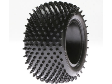 Losi Rear Tires with Foam, Step-Pins: Mini-T / LOSB1164