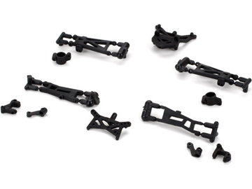 Losi Susp Arms, Spindles, Hub&Shock Towers: Micro-T/B/DT / LOSB1502