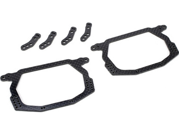 Losi části šasi a věže tlumičů uhlík: MRC Losi části šasi a věže tlumičů uhlík: MRC / LOSB1701