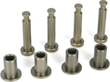 Losi Front King Pins & Arm Bushings, Aluminum: 5IVE-T Losi Front King Pins & Arm Bushings, Aluminum: 5IVE-T / LOSB2074