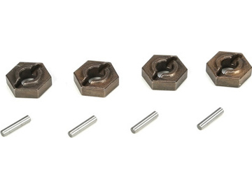 Losi Wheel Hex (4) w/Pins: TEN-SCTE Losi Wheel Hex (4) w/Pins: TEN-SCTE / LOSB3495