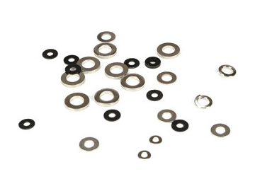 Losi Washer Assortment, 6 sizes (27): 5TT Losi Washer Assortment, 6 sizes (27): 5TT / LOSB6535