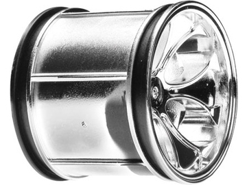 Losi Wheels, Magneto, Chrome (2): LST,AFT,MGB / LOSB7001