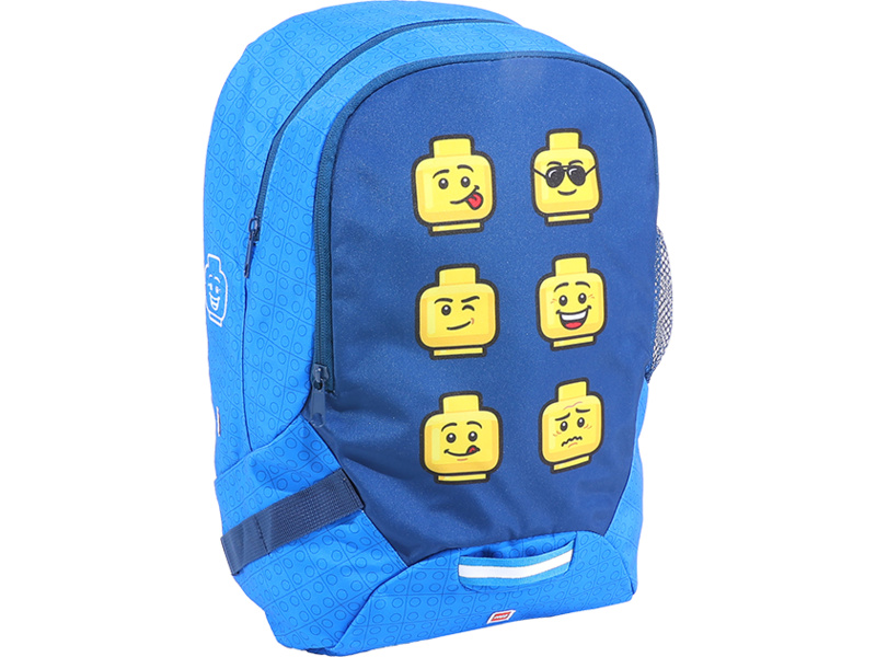 LEGO školní batoh - Faces Blue
