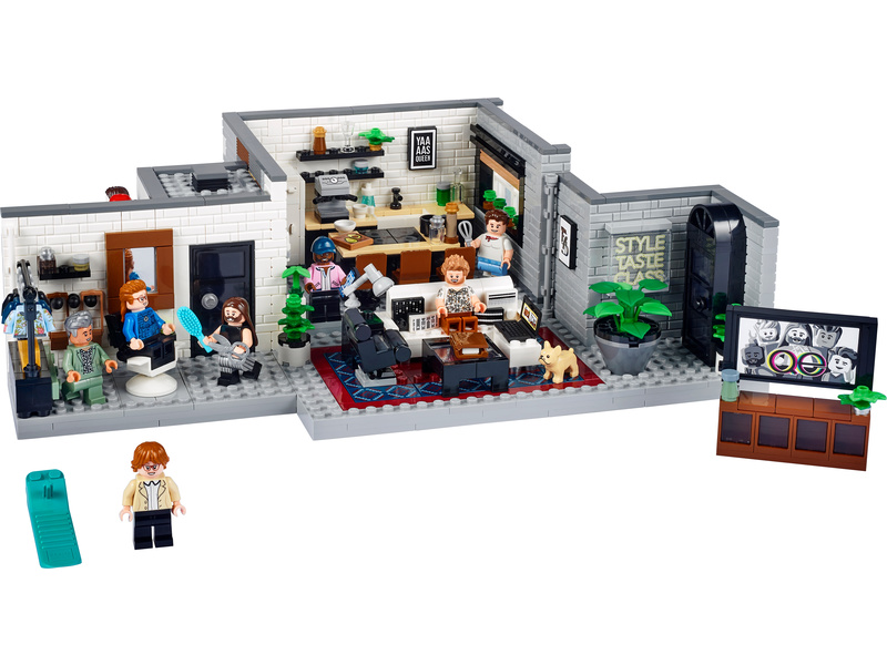 LEGO Icons - Queer tím - byt Úžo Päťky LEGO10291