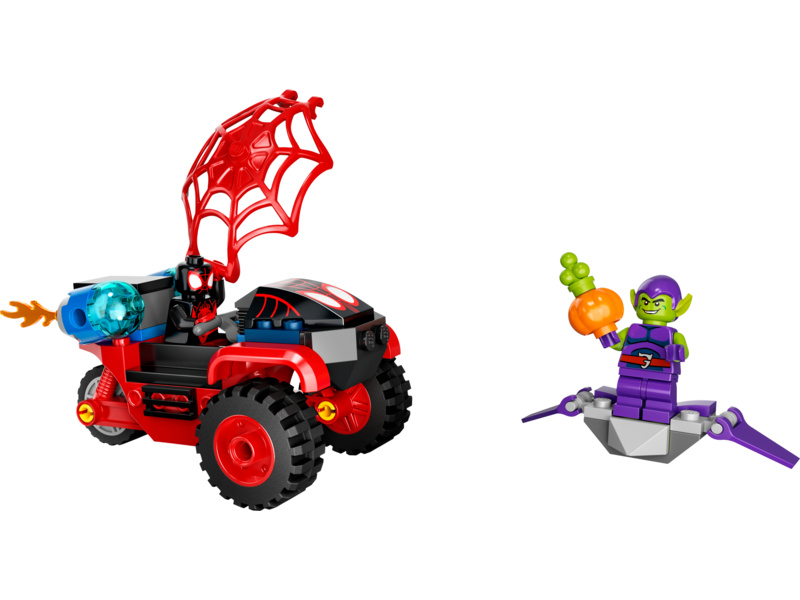 LEGO Marvel - Miles Morales: Spider-Man a jeho techno tříkolka